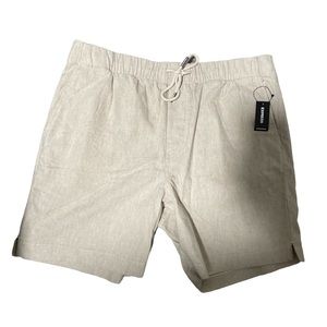 Express linen shorts
